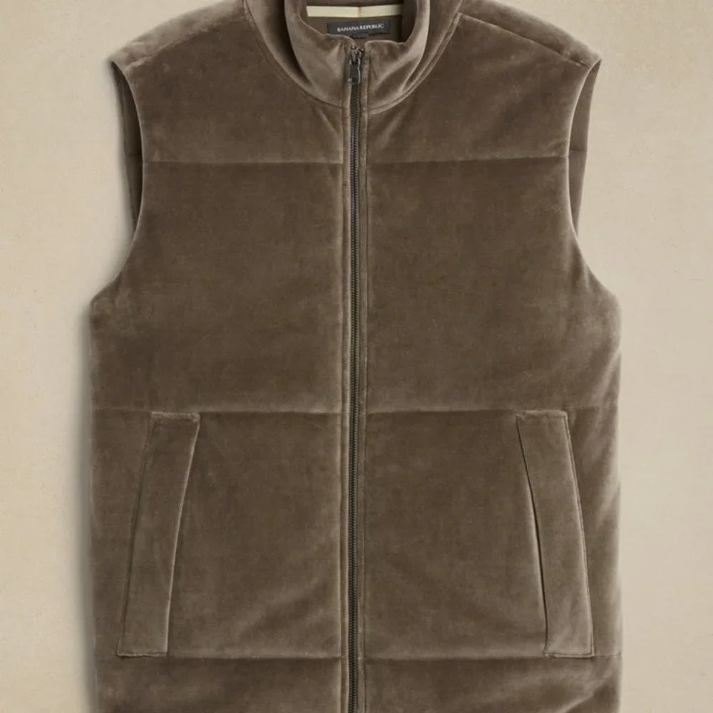 Banana Republic Velluto Thermore Ecodown Puffer Vest